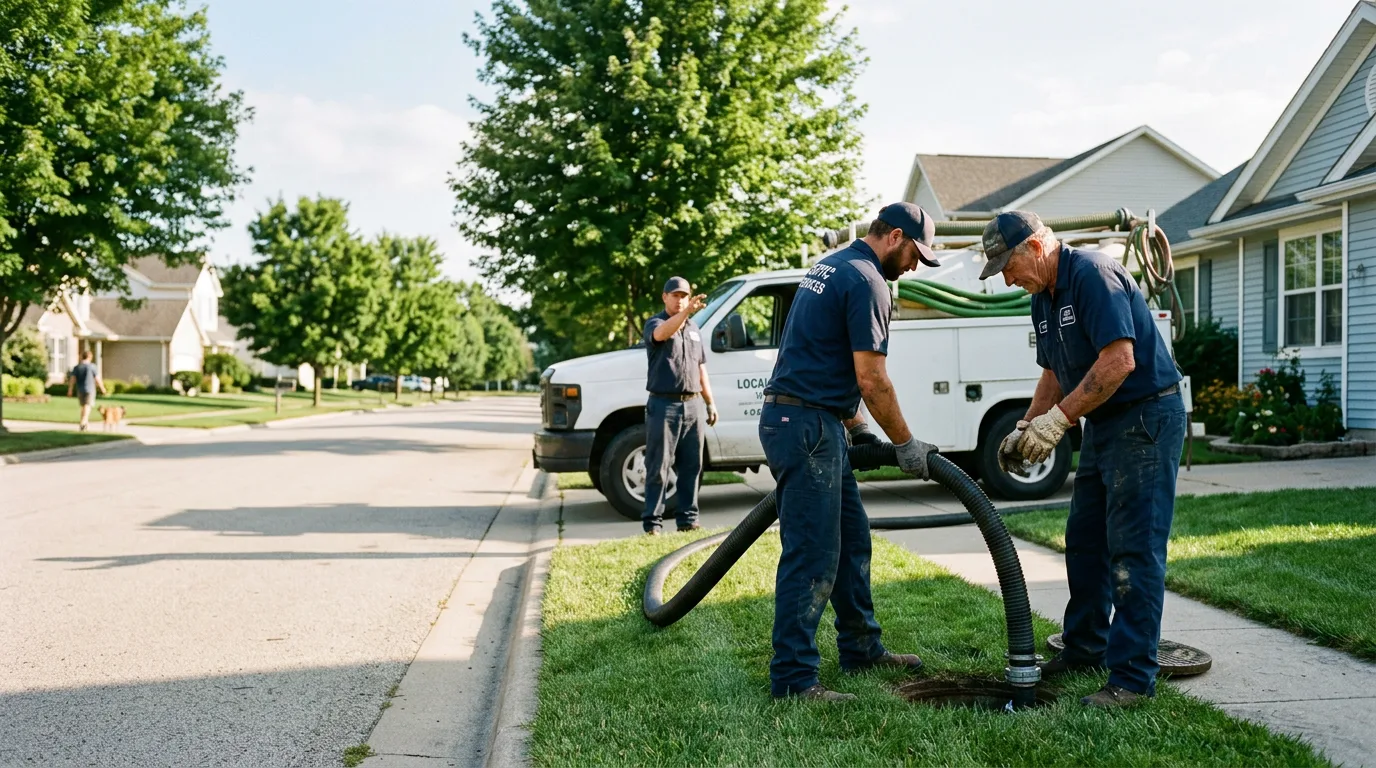 Emergency Septic Service in Pentress, WV